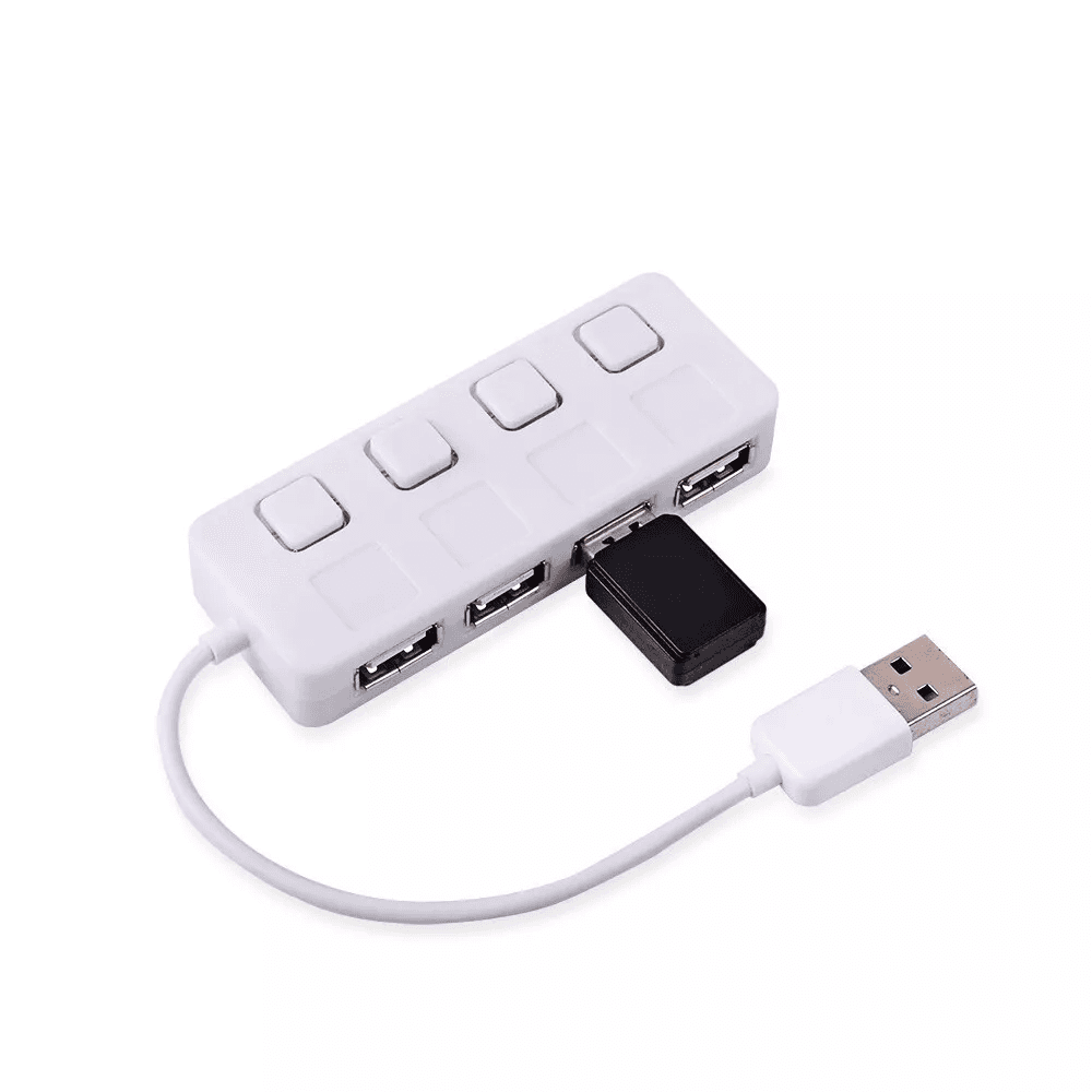 4 Port USB ( white )