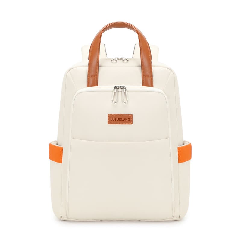 Women Laptop Backpack (White)